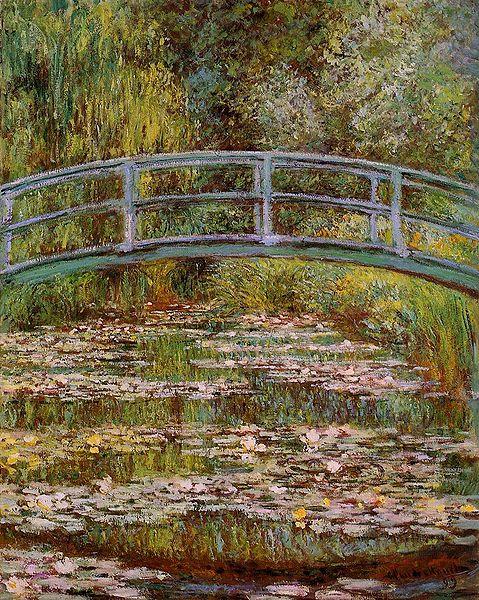 Claude Monet The Water-Lily Pond oil painting image